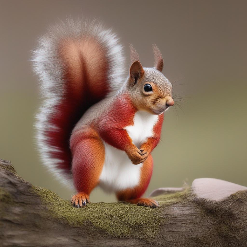 The Adventure of Spunky, the Misfit Squirrel